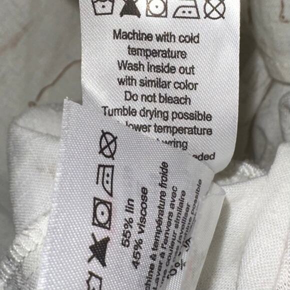 Rylee + Cru Girls Jolene Linen Blend Safari Toile Dress Size 6-7Y - Picture 9 of 13